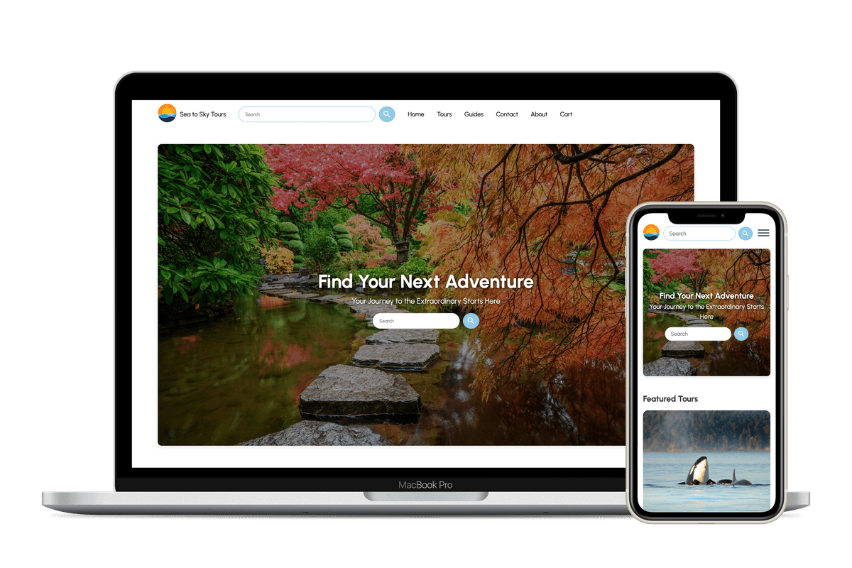 Modern Travel Website Built with WordPress