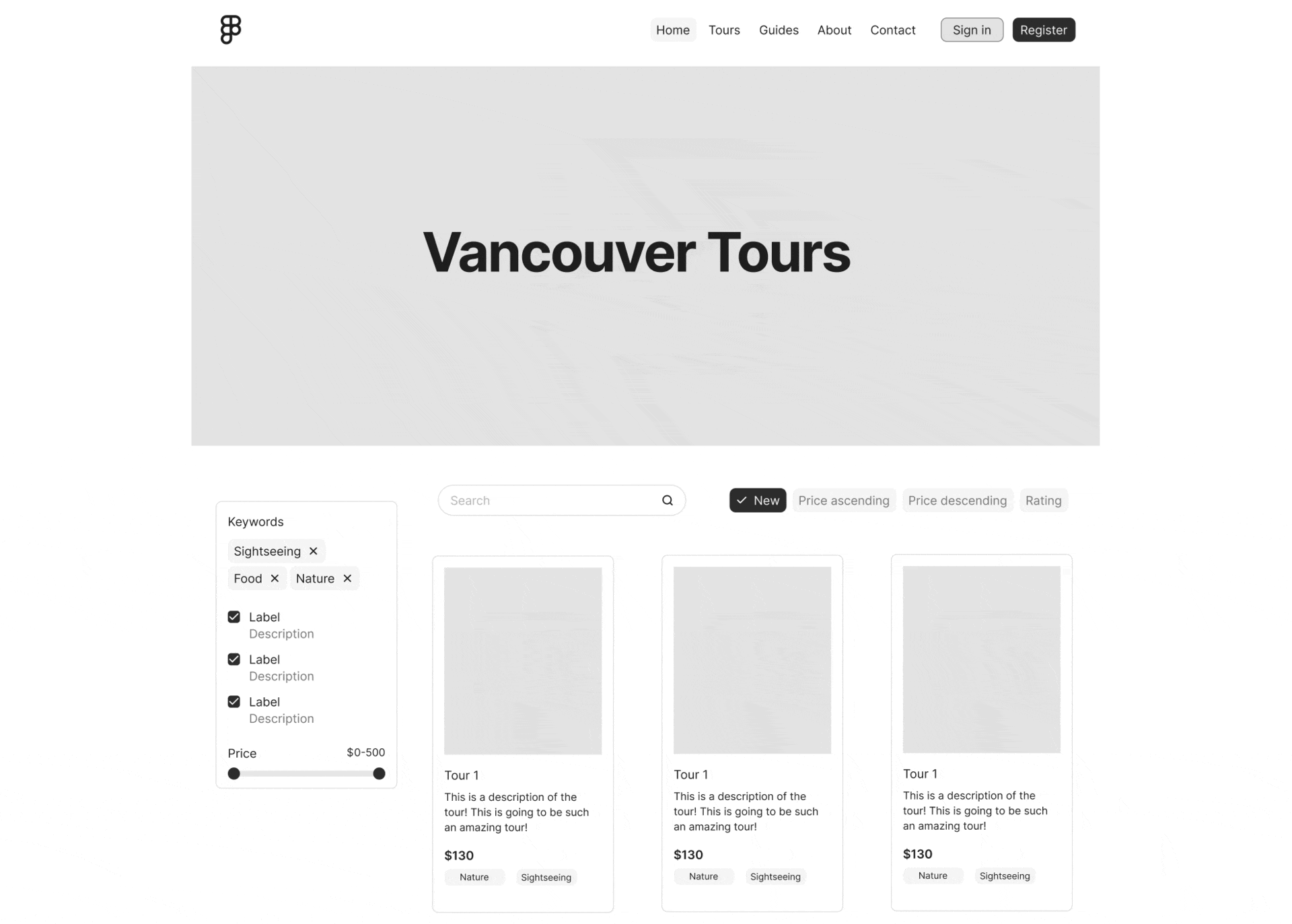 Wireframe using Figma